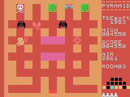 Pyramid Warp screenshot 5 for MSX
